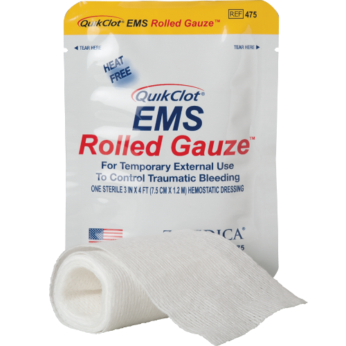 QuikClot EMS Rolled Gauze-front